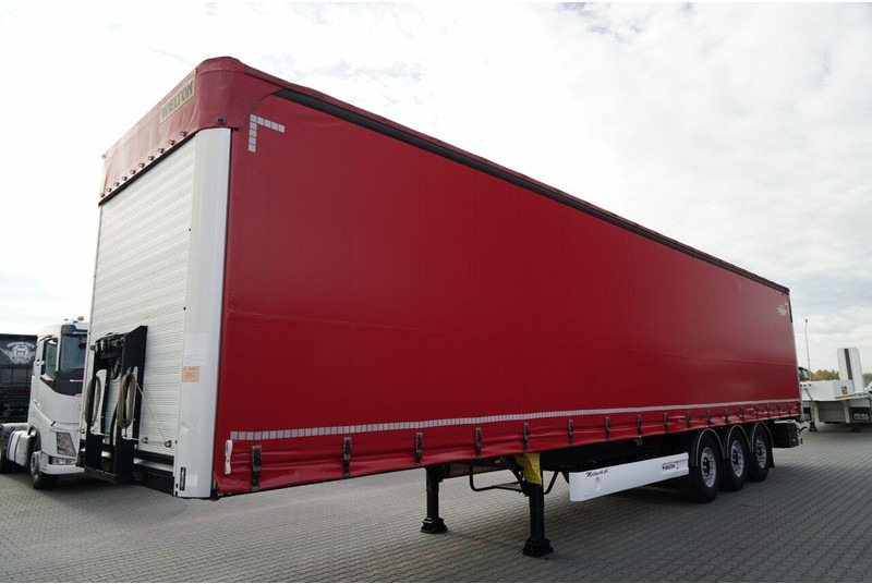 Wielton FIRANKA STANDARD / MULDA DO STALI - 9 M / OŚ PODNOSZONA / SAF / - סמיטריילר עם וילונות צד: תמונה 2 Wielton FIRANKA STANDARD / MULDA DO STALI - 9 M / OŚ PODNOSZONA / SAF / - סמיטריילר עם וילונות צד: תמונה 2