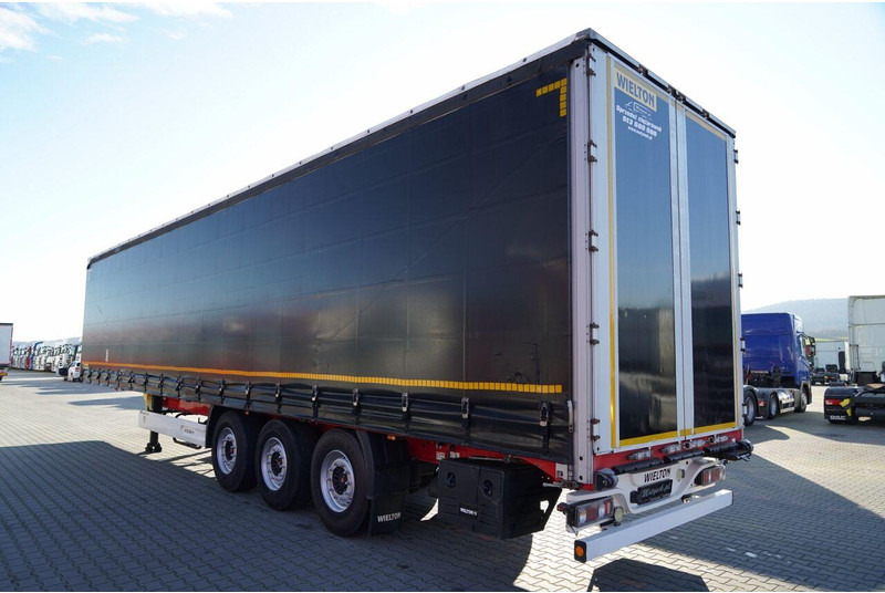 Wielton FIRANKA STANDARD / MULDA DO STALI - 9 M / OŚ PODNOSZONA / SAF / - סמיטריילר עם וילונות צד: תמונה 5 Wielton FIRANKA STANDARD / MULDA DO STALI - 9 M / OŚ PODNOSZONA / SAF / - סמיטריילר עם וילונות צד: תמונה 5