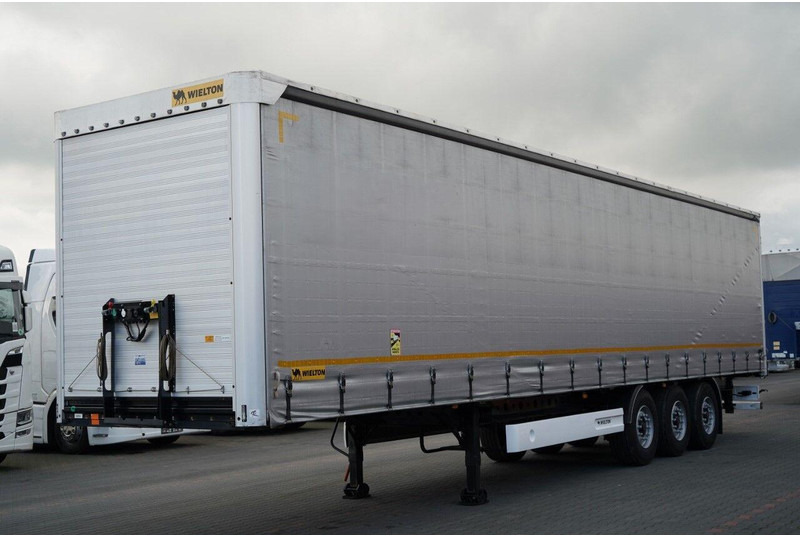 Wielton FIRANKA / STANDARD / OŚ PODNOSZONA / PLANDEKA ZBROJONA - סמיטריילר עם וילונות צד: תמונה 3 Wielton FIRANKA / STANDARD / OŚ PODNOSZONA / PLANDEKA ZBROJONA - סמיטריילר עם וילונות צד: תמונה 3