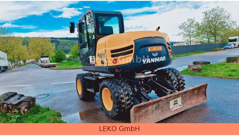 Yanmar B 95W Mit Drei Löffeln und Ein Hammer - מחפר גלגלים: תמונה 5 Yanmar B 95W Mit Drei Löffeln und Ein Hammer - מחפר גלגלים: תמונה 5