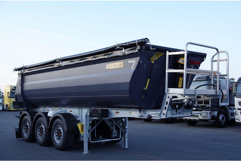 ZASŁAW WYWROTKA 26 m3 / FABRYCZNIE NOWA / STALOWA / RYNNA WANNA HP / 20 - סמיטריילר עם מזהיר: תמונה 1 ZASŁAW WYWROTKA 26 m3 / FABRYCZNIE NOWA / STALOWA / RYNNA WANNA HP / 20 - סמיטריילר עם מזהיר: תמונה 1