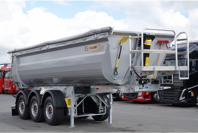 ZASŁAW WYWROTKA 26 m3 / FABRYCZNIE NOWA / STALOWA / RYNNA WANNA HP / OŚ - סמיטריילר עם מזהיר: תמונה 1 ZASŁAW WYWROTKA 26 m3 / FABRYCZNIE NOWA / STALOWA / RYNNA WANNA HP / OŚ - סמיטריילר עם מזהיר: תמונה 1