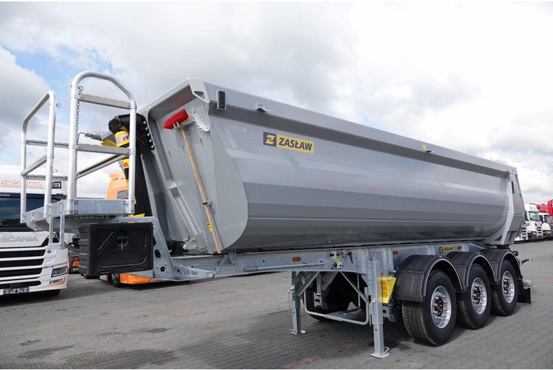 ZASŁAW WYWROTKA 26 m3 / FABRYCZNIE NOWA / STALOWA / RYNNA WANNA HP / OŚ - סמיטריילר עם מזהיר: תמונה 4 ZASŁAW WYWROTKA 26 m3 / FABRYCZNIE NOWA / STALOWA / RYNNA WANNA HP / OŚ - סמיטריילר עם מזהיר: תמונה 4