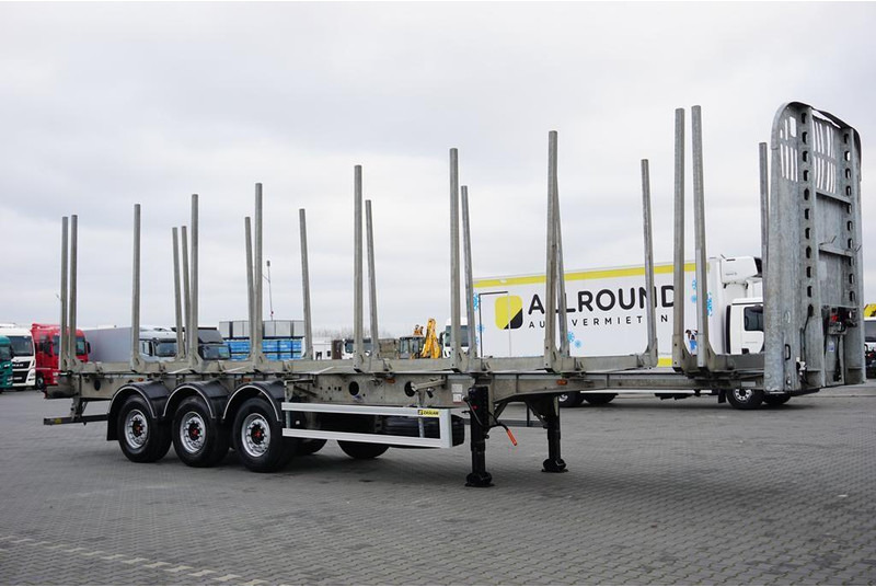 Zaslaw KŁONICOWA / DO DREWNA / WAGA 6 400 KG / OŚ PODNOSZONA - קרון נגרר לעץ: תמונה 4 Zaslaw KŁONICOWA / DO DREWNA / WAGA 6 400 KG / OŚ PODNOSZONA - קרון נגרר לעץ: תמונה 4