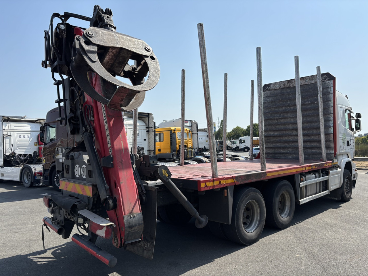 SCANIA R 580 CB6x4HHZ - משאית עם שלדת תא: תמונה 3 SCANIA R 580 CB6x4HHZ - משאית עם שלדת תא: תמונה 3