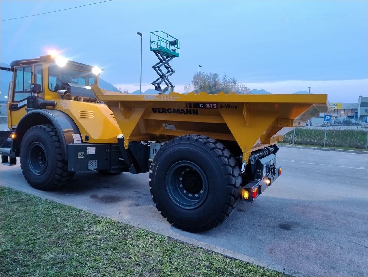 Bergmann C815s - מסיר פסולת מפרקי: תמונה 4 Bergmann C815s - מסיר פסולת מפרקי: תמונה 4