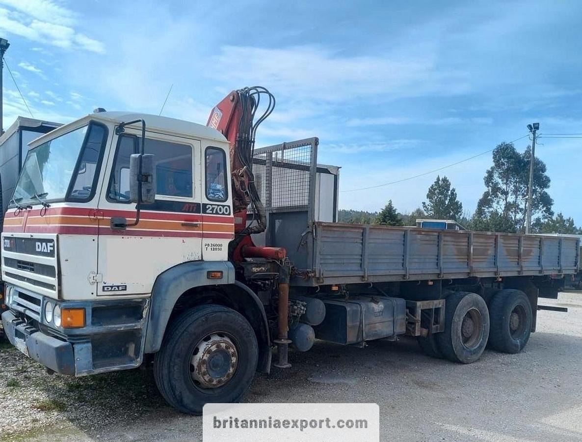 DAF 2700 ATI 6x4 26 Ton Sideways Tipper with HMF 820 Crane | Export Ready. - מזהיר, משאית מנוף: תמונה 3 DAF 2700 ATI 6x4 26 Ton Sideways Tipper with HMF 820 Crane | Export Ready. - מזהיר, משאית מנוף: תמונה 3