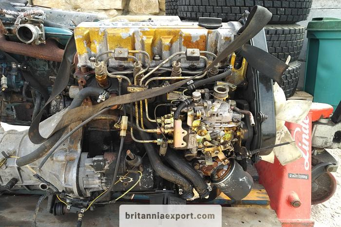 NISSAN LD20-II 2.0 Diesel Engine + Manual Gearbox | For Nissan Vanette | Export Ready - מנוע: תמונה 2 NISSAN LD20-II 2.0 Diesel Engine + Manual Gearbox | For Nissan Vanette | Export Ready - מנוע: תמונה 2