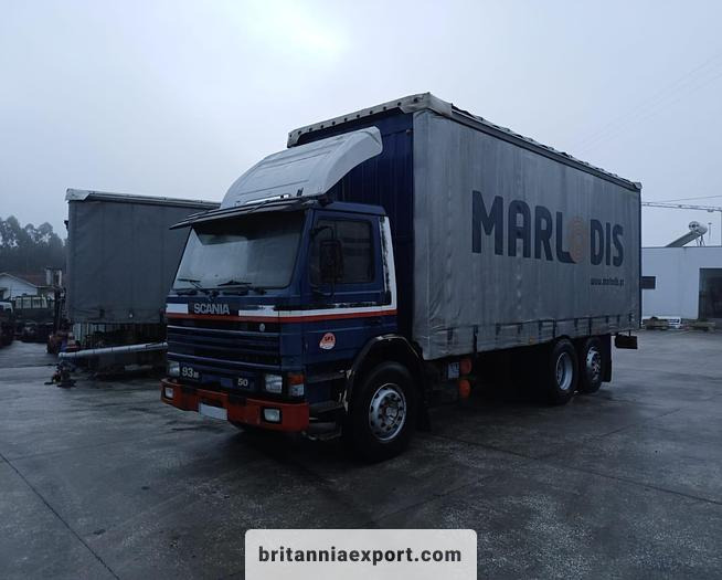 SCANIA P 93M 250 | 6X2 8 tyres | Manual injector pump | - משאית וילונות צד: תמונה 2 SCANIA P 93M 250 | 6X2 8 tyres | Manual injector pump | - משאית וילונות צד: תמונה 2