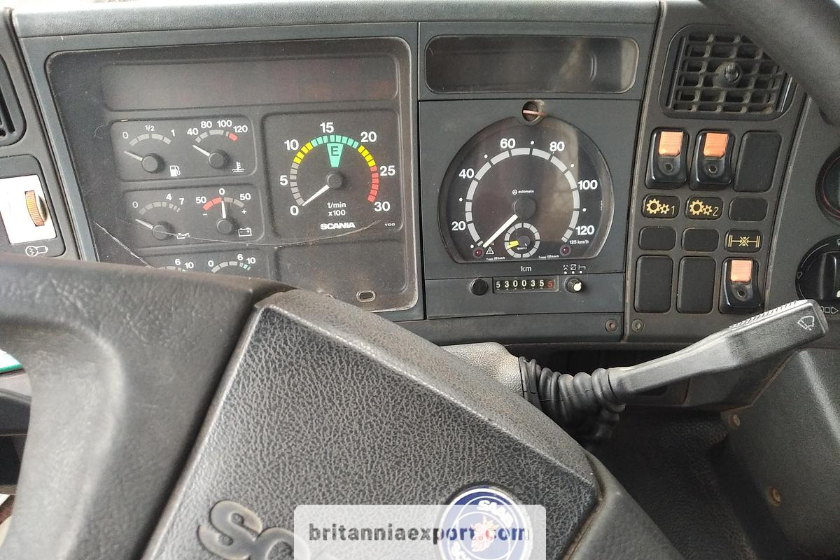 משאית צד נופל/ שטוחה SCANIA P93H 280 6x2 10 Tyres Flatbed Truck – 26 Ton | On springs: תמונה 17