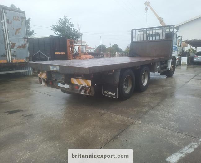 SCANIA P93H 280 6x2 10 Tyres Flatbed Truck – 26 Ton | On springs - משאית צד נופל/ שטוחה: תמונה 4 SCANIA P93H 280 6x2 10 Tyres Flatbed Truck – 26 Ton | On springs - משאית צד נופל/ שטוחה: תמונה 4