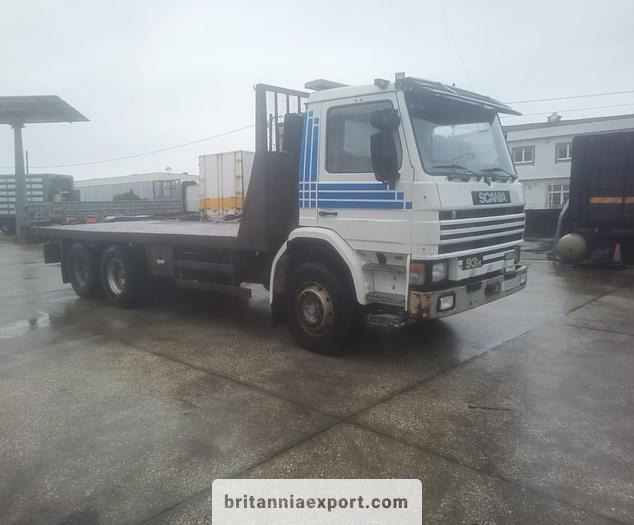 SCANIA P93H 280 6x2 10 Tyres Flatbed Truck – 26 Ton | On springs - משאית צד נופל/ שטוחה: תמונה 1 SCANIA P93H 280 6x2 10 Tyres Flatbed Truck – 26 Ton | On springs - משאית צד נופל/ שטוחה: תמונה 1