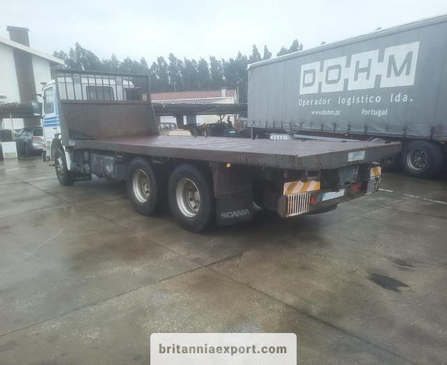 SCANIA P93H 280 6x2 10 Tyres Flatbed Truck – 26 Ton | On springs - משאית צד נופל/ שטוחה: תמונה 5 SCANIA P93H 280 6x2 10 Tyres Flatbed Truck – 26 Ton | On springs - משאית צד נופל/ שטוחה: תמונה 5