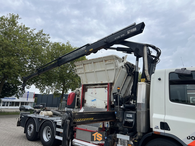 DAF FAN CF KRAN - PERS - VUILNIS - MULDE WAGEN - TOP. TRUCK - משאית מערכת כבלים, משאית מנוף: תמונה 3 DAF FAN CF KRAN - PERS - VUILNIS - MULDE WAGEN - TOP. TRUCK - משאית מערכת כבלים, משאית מנוף: תמונה 3