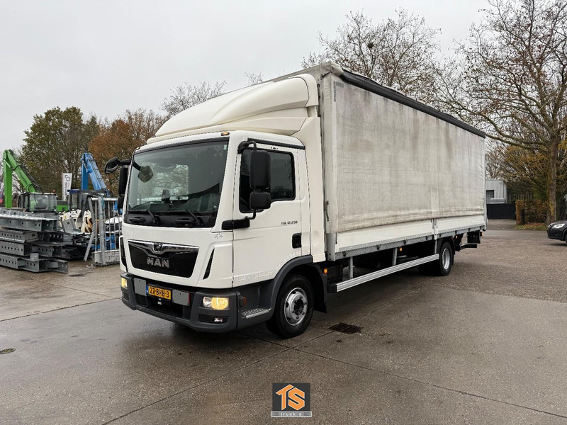 MAN TGL12.250 MANUAL - PRITSCHE PLANE - NL TOP TRUCK - משאית וילונות צד: תמונה 1 MAN TGL12.250 MANUAL - PRITSCHE PLANE - NL TOP TRUCK - משאית וילונות צד: תמונה 1