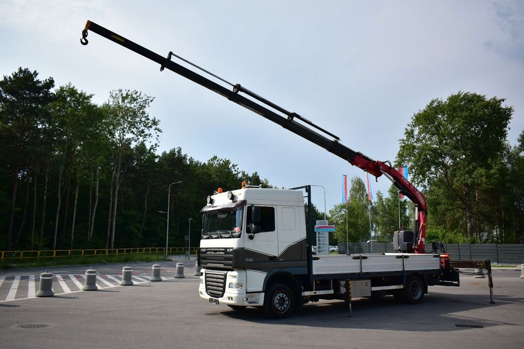 DAF XF 105.410 4x2 FASSI F 190 Trailer - משאית מנוף, משאית צד נופל/ שטוחה: תמונה 5 DAF XF 105.410 4x2 FASSI F 190 Trailer - משאית מנוף, משאית צד נופל/ שטוחה: תמונה 5