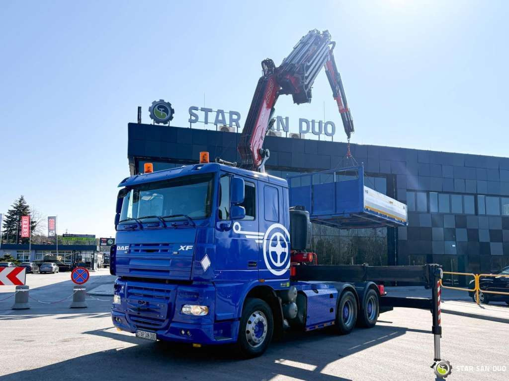 DAF XF 105.510 6x4 FASSI 450 FLY JIB Winch 5th - משאית מנוף: תמונה 1 DAF XF 105.510 6x4 FASSI 450 FLY JIB Winch 5th - משאית מנוף: תמונה 1
