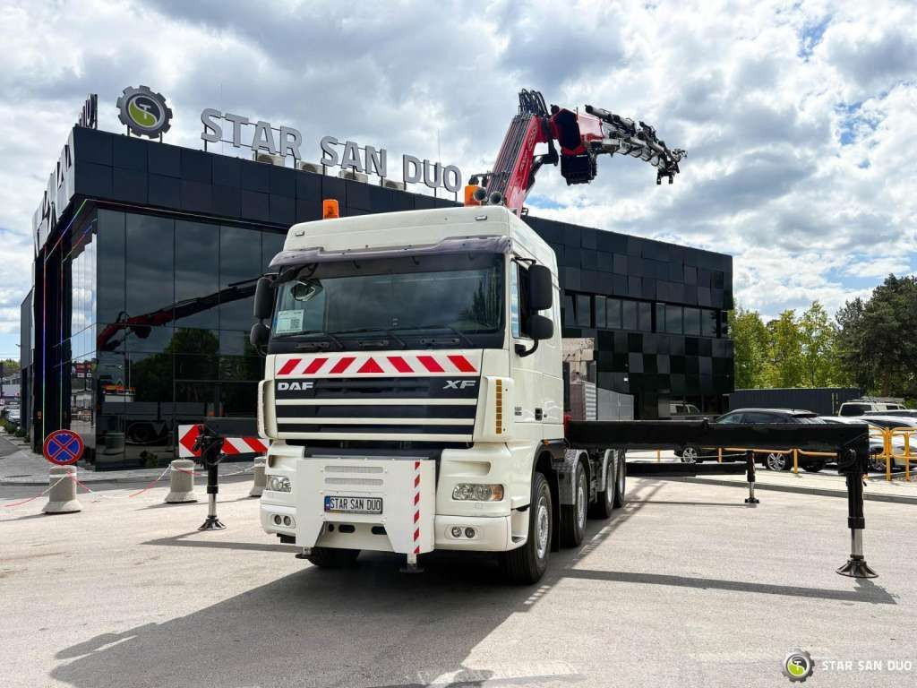 DAF XF 105.510 8x4 FASSI F800 XP Crane Fifth wheel - יחידת טרקטור: תמונה 5 DAF XF 105.510 8x4 FASSI F800 XP Crane Fifth wheel - יחידת טרקטור: תמונה 5