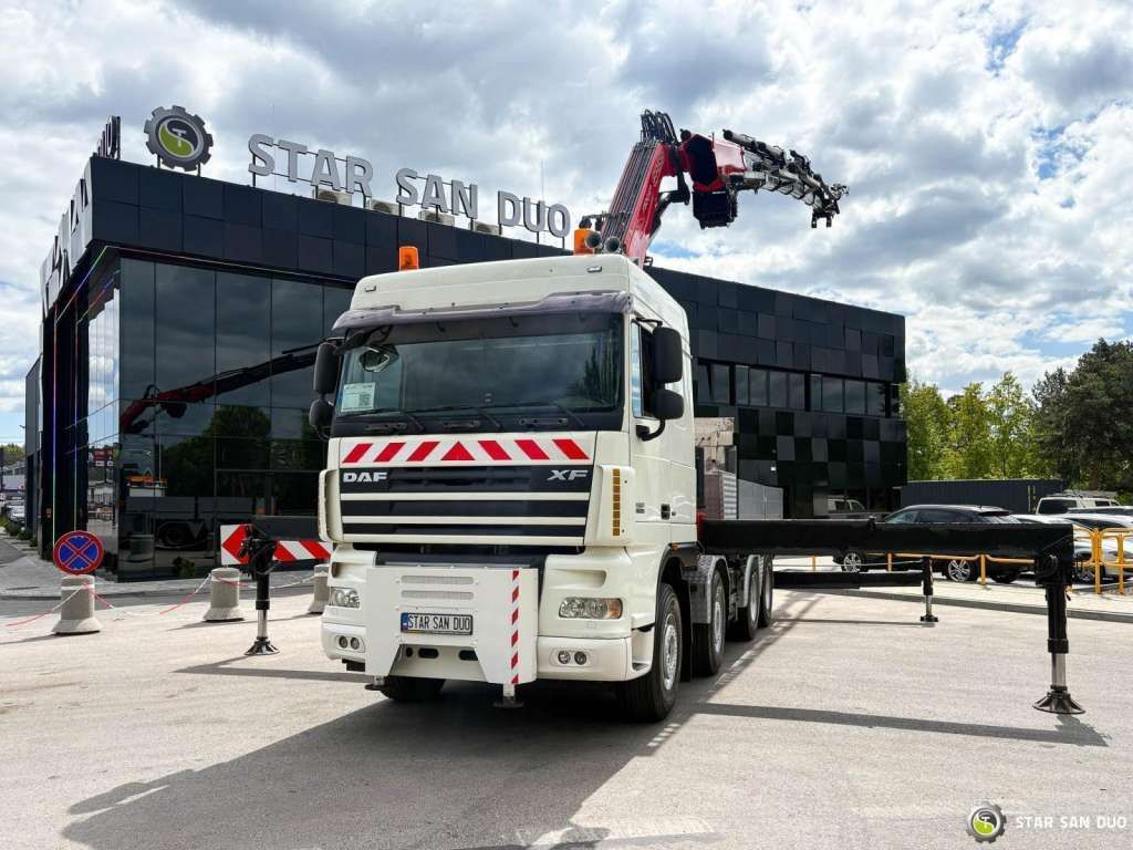 DAF XF 105.510 8x4 FASSI F800 XP Crane Fifth wheel - משאית מנוף: תמונה 5 DAF XF 105.510 8x4 FASSI F800 XP Crane Fifth wheel - משאית מנוף: תמונה 5