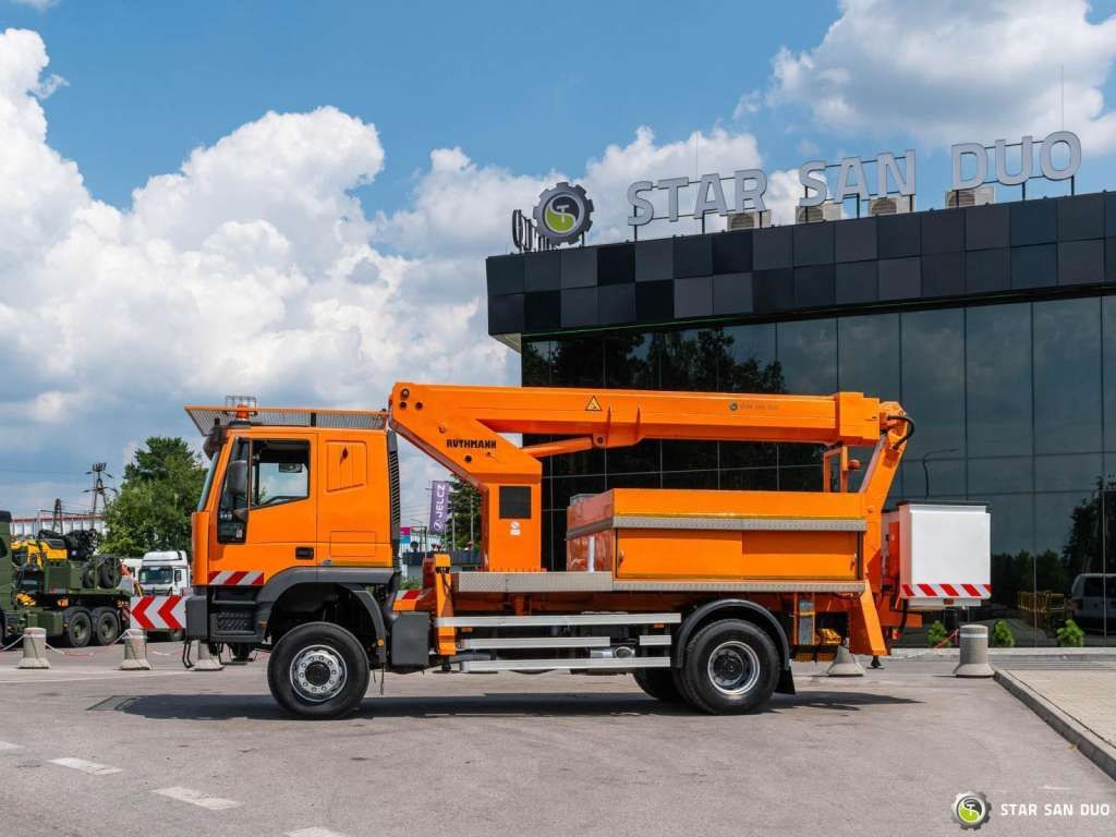 Iveco CURSOR 240 4x4 RUTHMANN T225 22,5 Meters Lift - פלטפורמה אווירית מותקנת על משאית: תמונה 4 Iveco CURSOR 240 4x4 RUTHMANN T225 22,5 Meters Lift - פלטפורמה אווירית מותקנת על משאית: תמונה 4