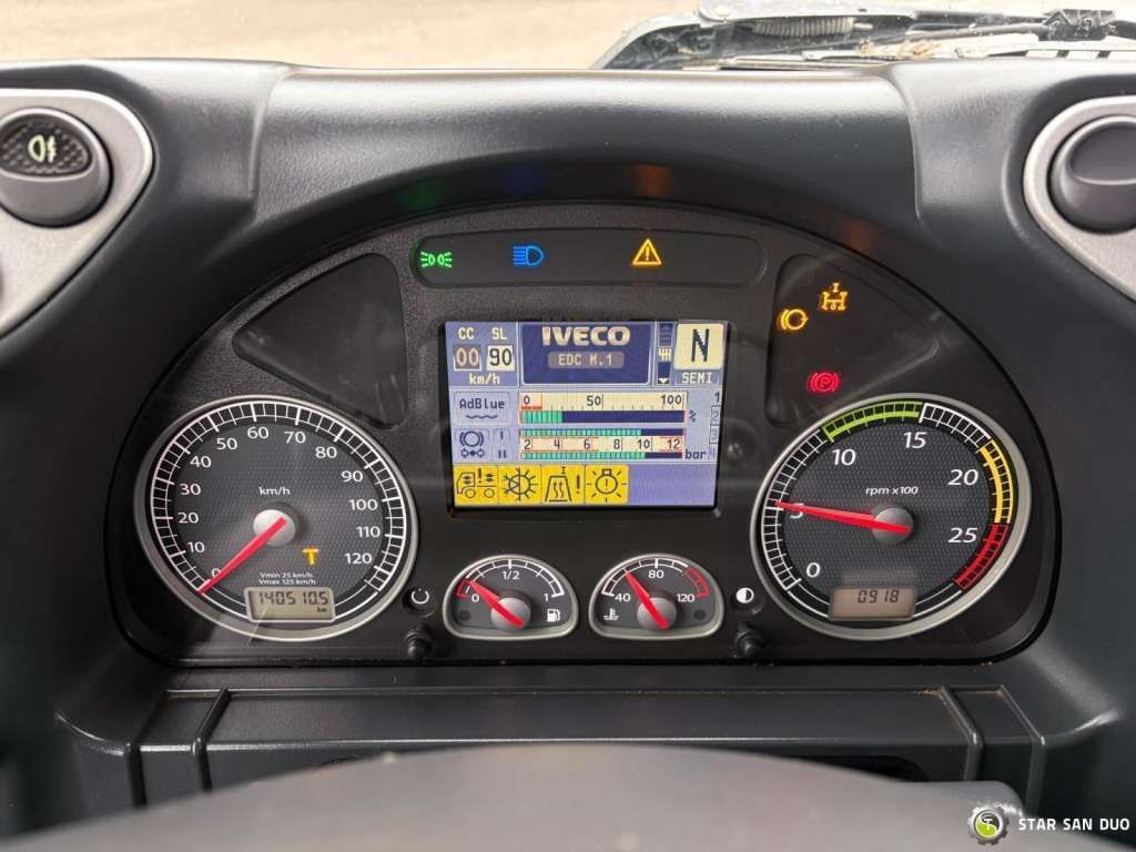 משאית מנוף Iveco  STRALIS AS320S50Y 8x2 HMF 8520-0K6 FLY JIB Winc: תמונה 16