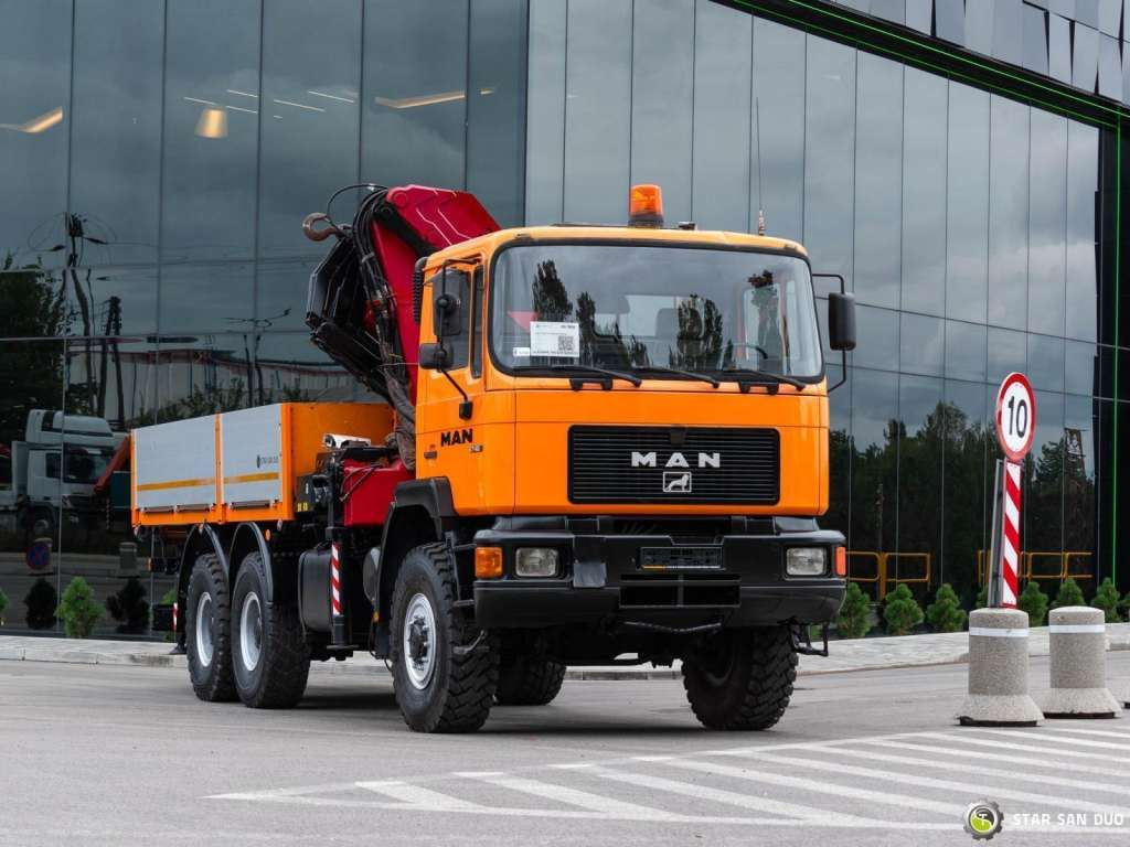 MAN 27.402 F10 6x6 HMF 3620 K4 Hds Crane - משאית מנוף: תמונה 3 MAN 27.402 F10 6x6 HMF 3620 K4 Hds Crane - משאית מנוף: תמונה 3