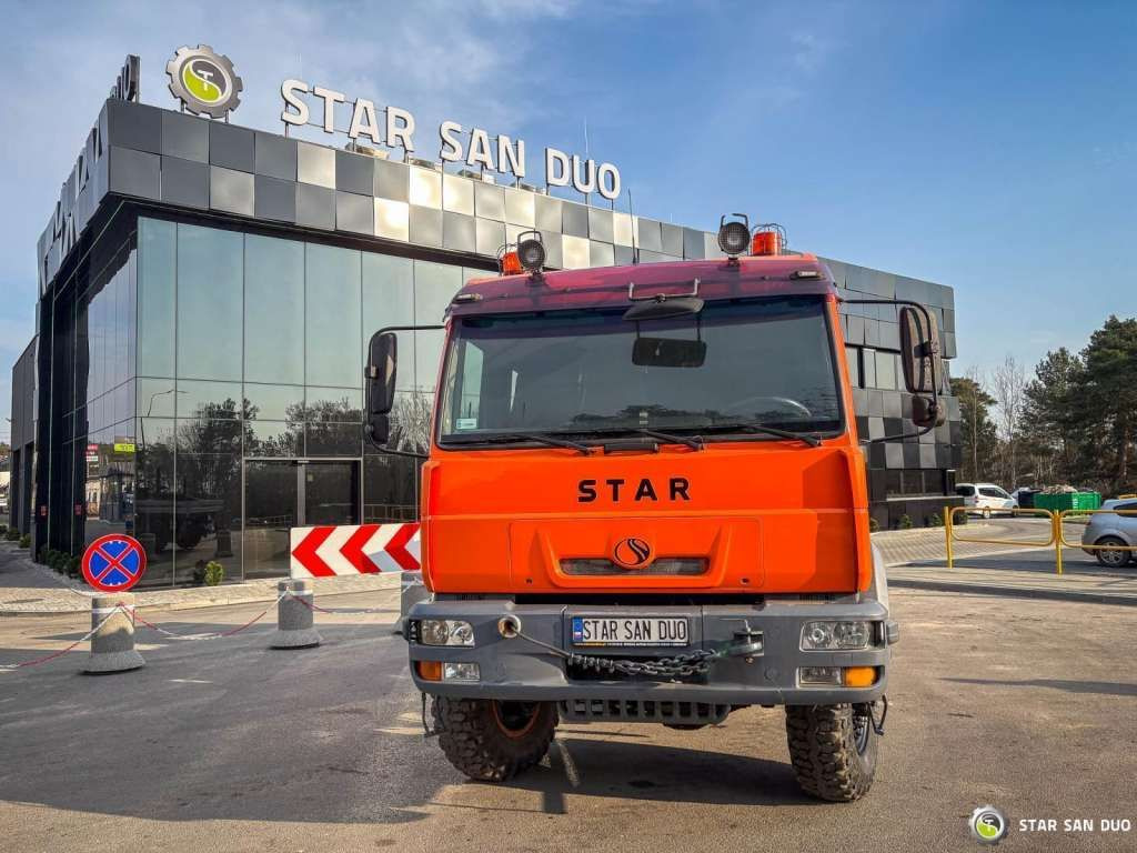 MAN STAR 266 MAN 6x6 PALFINGER PK 18001 Crane Kran - משאית מנוף: תמונה 5 MAN STAR 266 MAN 6x6 PALFINGER PK 18001 Crane Kran - משאית מנוף: תמונה 5