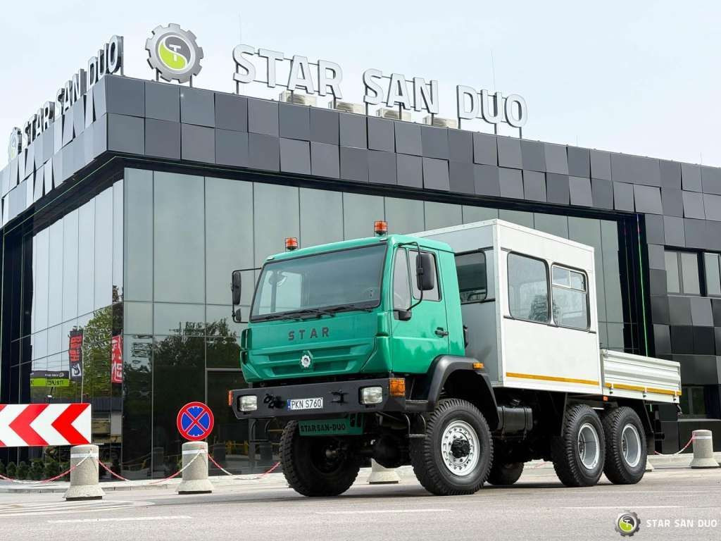 MAN Star 266 BRIGADE VEHICLE 6x6 Passenger transport - משאית עם שלדת תא: תמונה 1 MAN Star 266 BRIGADE VEHICLE 6x6 Passenger transport - משאית עם שלדת תא: תמונה 1