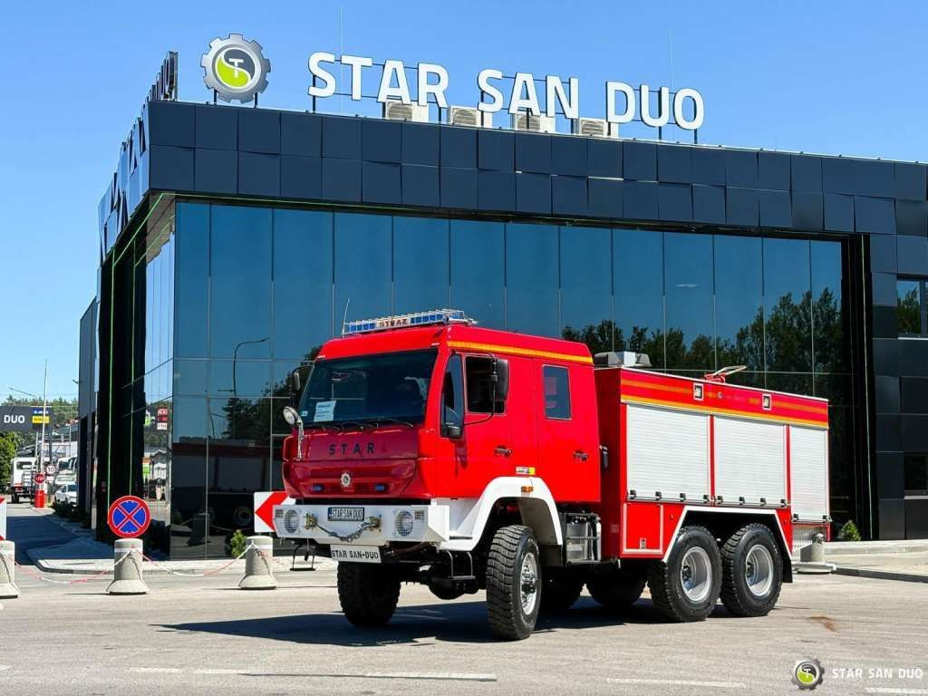 MAN Star 266 MAN 6x6 Fire Truck Feuerwehr - משאית: תמונה 1 MAN Star 266 MAN 6x6 Fire Truck Feuerwehr - משאית: תמונה 1