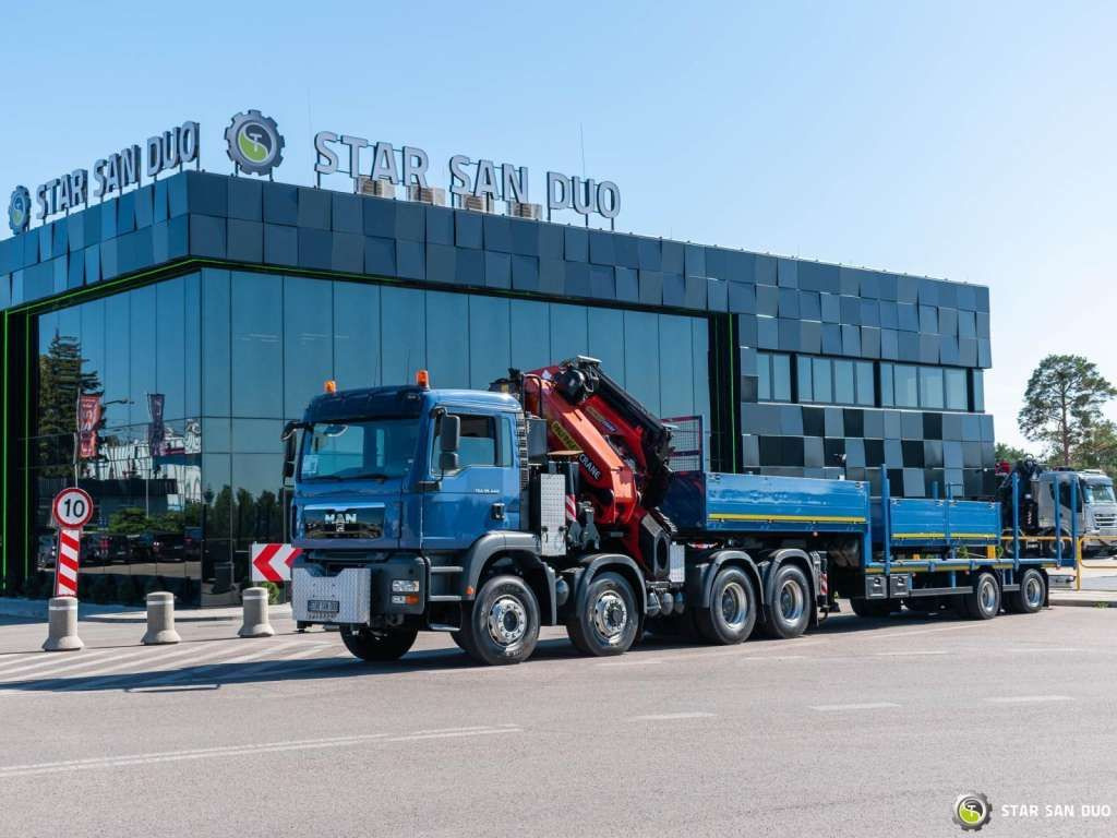 MAN TGA 35.440 8X6H PALFINGER 60002 Semi-trailer - משאית מנוף: תמונה 5 MAN TGA 35.440 8X6H PALFINGER 60002 Semi-trailer - משאית מנוף: תמונה 5