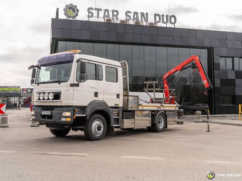 MAN TGM 13.290 4x4 FASSI F40B22 Crane Camper DOKA - משאית מנוף: תמונה 1 MAN TGM 13.290 4x4 FASSI F40B22 Crane Camper DOKA - משאית מנוף: תמונה 1