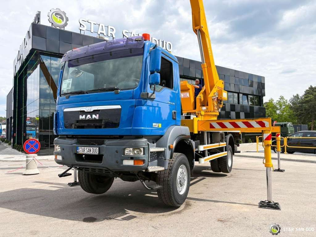 MAN TGM 18.330 4x4 MULTITEL J335 Truck Mounted Lift - פלטפורמה אווירית מותקנת על משאית: תמונה 3 MAN TGM 18.330 4x4 MULTITEL J335 Truck Mounted Lift - פלטפורמה אווירית מותקנת על משאית: תמונה 3