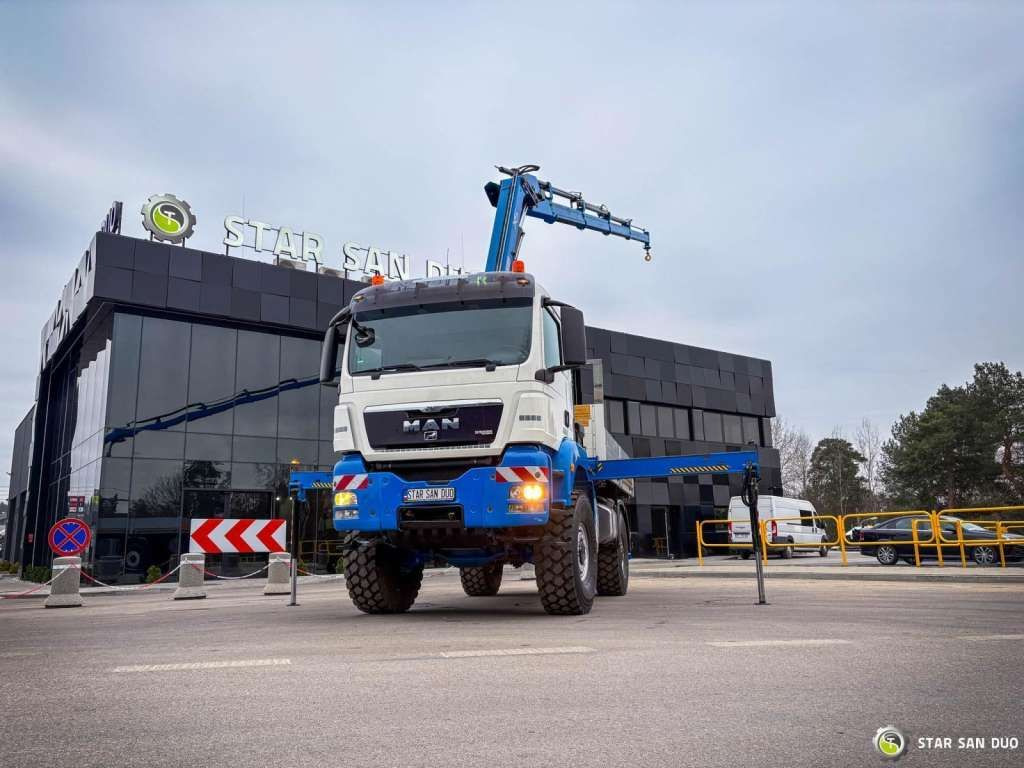 MAN TGS 18.440 4x4 HIAB 166 E-4 CRANE KRAN MAN TGS 18.440 4x4 HIAB 166 E-4 CRANE KRAN - משאית מנוף, משאית צד נופל/ שטוחה: תמונה 3 MAN TGS 18.440 4x4 HIAB 166 E-4 CRANE KRAN MAN TGS 18.440 4x4 HIAB 166 E-4 CRANE KRAN - משאית מנוף, משאית צד נופל/ שטוחה: תמונה 3