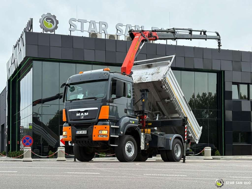 MAN TGS 18.480 PALFINGER PK 16502 HDS Crane,Kipper - משאית מנוף: תמונה 1 MAN TGS 18.480 PALFINGER PK 16502 HDS Crane,Kipper - משאית מנוף: תמונה 1