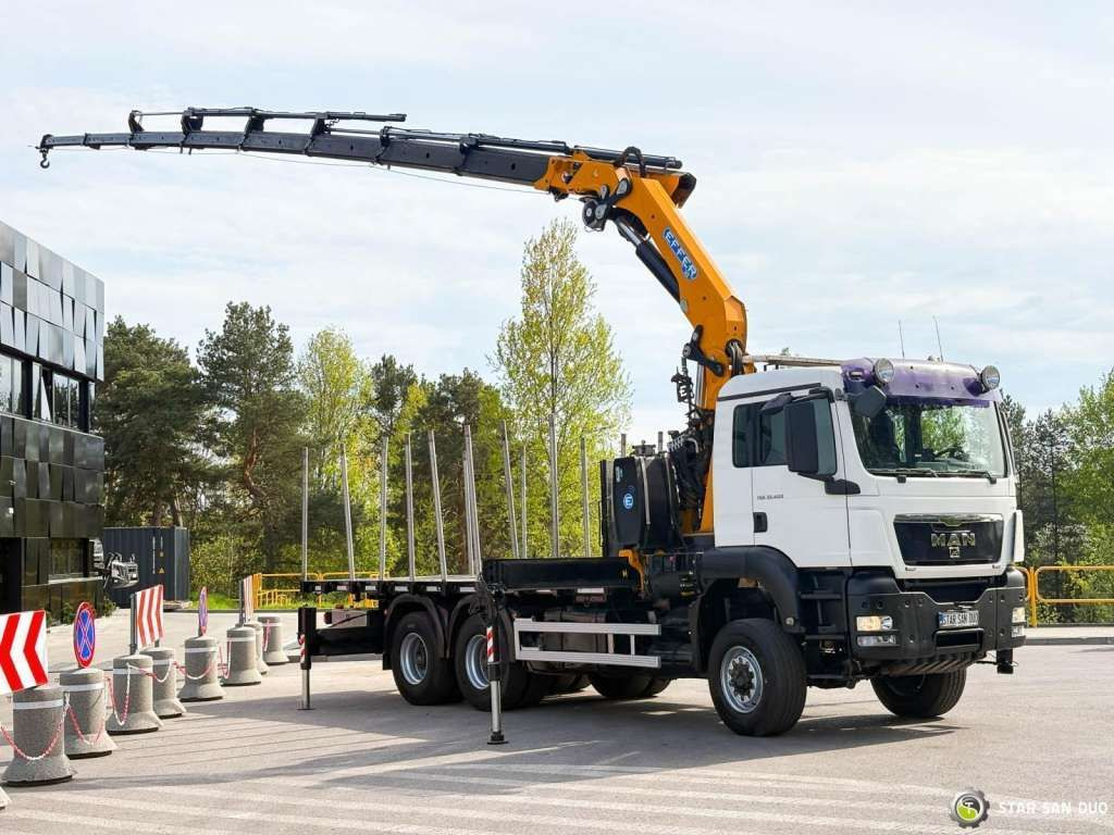 MAN TGS 33.400 6x6 BL EFFER 315/8S HDS Crane 2019 - משאית מנוף: תמונה 2 MAN TGS 33.400 6x6 BL EFFER 315/8S HDS Crane 2019 - משאית מנוף: תמונה 2
