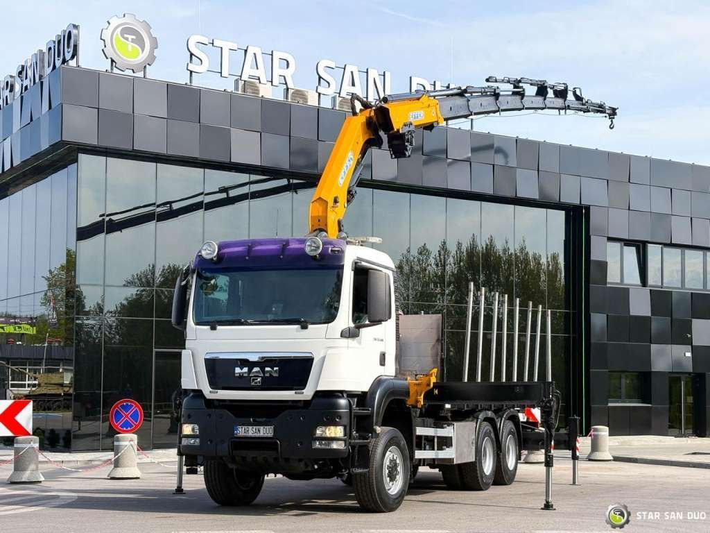 MAN TGS 33.400 6x6 BL EFFER 315/8S HDS Crane 2019 - משאית מנוף: תמונה 1 MAN TGS 33.400 6x6 BL EFFER 315/8S HDS Crane 2019 - משאית מנוף: תמונה 1