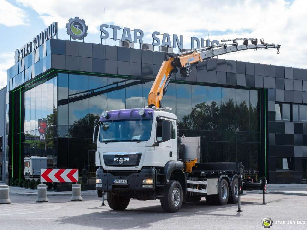 MAN TGS 33.400 6x6 BL EFFER 315/8S HDS Crane 2019 - משאית מנוף: תמונה 2 MAN TGS 33.400 6x6 BL EFFER 315/8S HDS Crane 2019 - משאית מנוף: תמונה 2