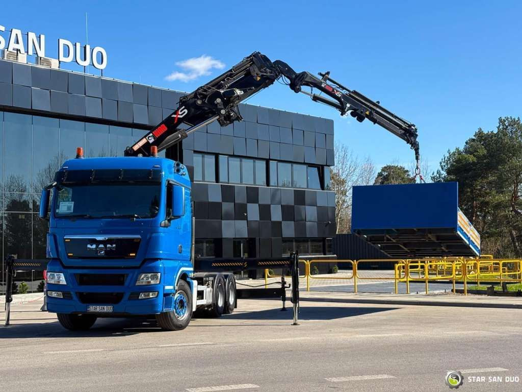 MAN TGS 33.480 6x4 HIAB 377E-5 HIPRO Crane - יחידת טרקטור: תמונה 1 MAN TGS 33.480 6x4 HIAB 377E-5 HIPRO Crane - יחידת טרקטור: תמונה 1