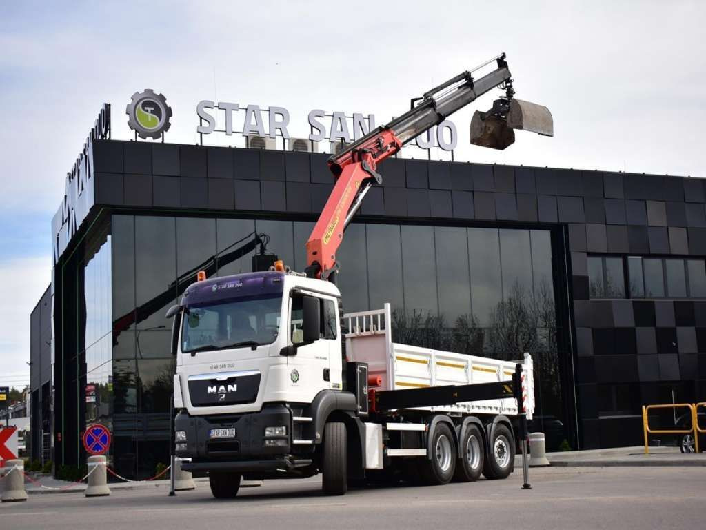 MAN TGS 35.400 8X4 PALFINGER PK 33002 CRANE KIPPER - משאית מנוף: תמונה 5 MAN TGS 35.400 8X4 PALFINGER PK 33002 CRANE KIPPER - משאית מנוף: תמונה 5