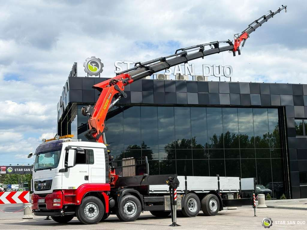 MAN TGS 35.480 8x4 PALFINGER PK 60002 Fly Jib Winch - משאית מנוף: תמונה 1 MAN TGS 35.480 8x4 PALFINGER PK 60002 Fly Jib Winch - משאית מנוף: תמונה 1