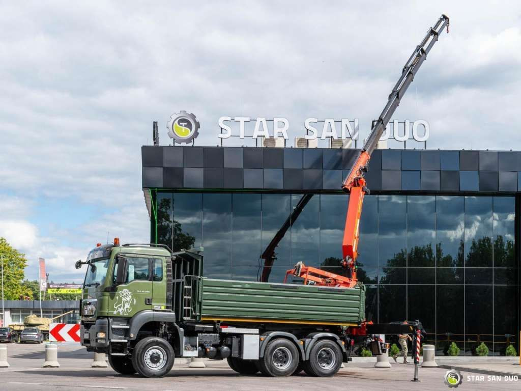 MAN TGS 35.480 PALFINGER PK 20002 HDS Grapple Tippe - מזהיר: תמונה 3 MAN TGS 35.480 PALFINGER PK 20002 HDS Grapple Tippe - מזהיר: תמונה 3
