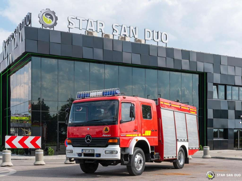 Mercedes-Benz 4x4 ATEGO 1225 CNBOP Fire Brigade - משאית: תמונה 1 Mercedes-Benz 4x4 ATEGO 1225 CNBOP Fire Brigade - משאית: תמונה 1