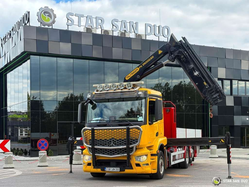 Mercedes-Benz ACTROS 2543 6x2 PalfingerPK 26002 EH Crane - משאית מנוף: תמונה 2 Mercedes-Benz ACTROS 2543 6x2 PalfingerPK 26002 EH Crane - משאית מנוף: תמונה 2