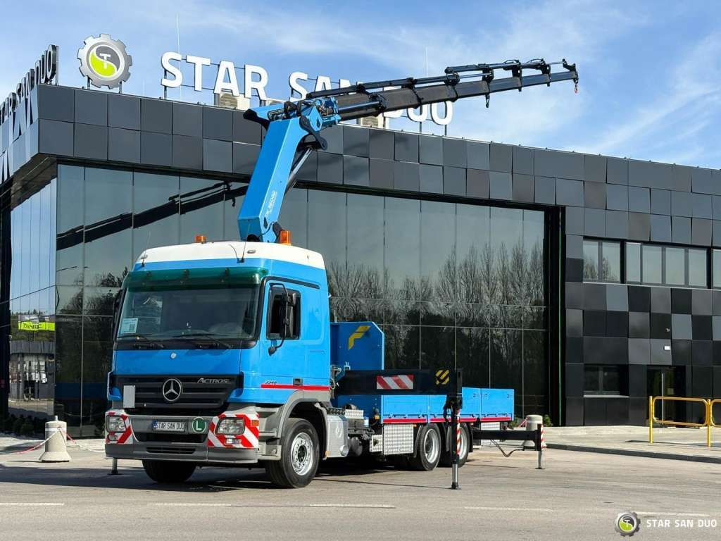 Mercedes-Benz ACTROS 2646L 6x4 PALFINGER 36002 Crane Winch - משאית מנוף: תמונה 5 Mercedes-Benz ACTROS 2646L 6x4 PALFINGER 36002 Crane Winch - משאית מנוף: תמונה 5