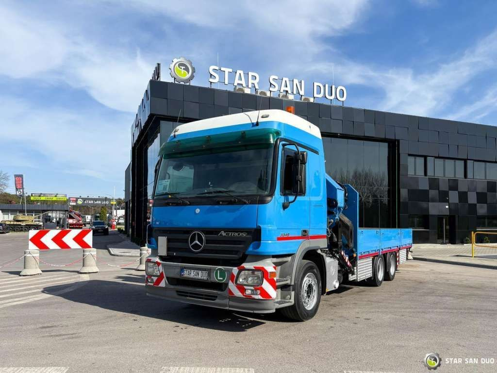 Mercedes-Benz ACTROS 2646L 6x4 PALFINGER 36002 Euro 5 Winch - משאית מנוף: תמונה 5 Mercedes-Benz ACTROS 2646L 6x4 PALFINGER 36002 Euro 5 Winch - משאית מנוף: תמונה 5