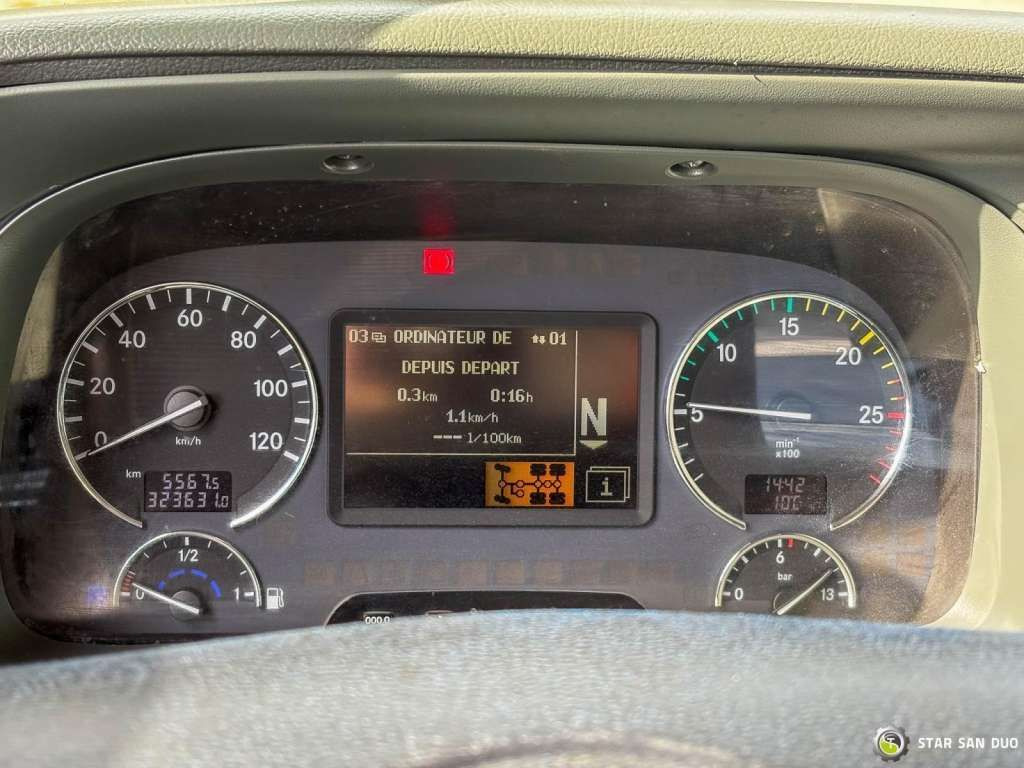 חָדָשׁ מזהיר Mercedes-Benz  ACTROS 3341 6x6 HMF 4220 K4 CRANE KIPPER: תמונה 22