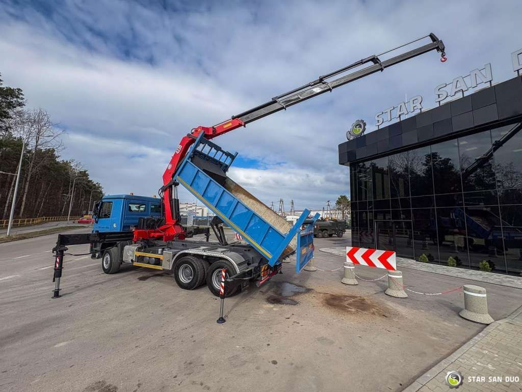 חָדָשׁ מזהיר Mercedes-Benz  ACTROS 3341 6x6 HMF 4220 K4 CRANE KIPPER: תמונה 15