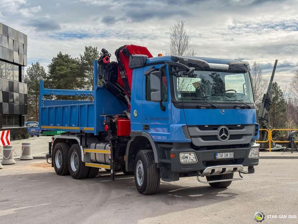 חָדָשׁ מזהיר Mercedes-Benz  ACTROS 3341 6x6 HMF 4220 K4 CRANE KIPPER: תמונה 8