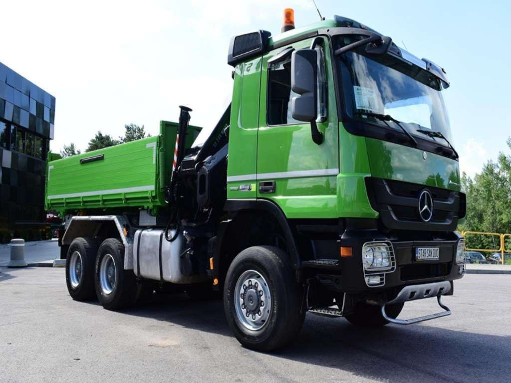 Mercedes-Benz ACTROS 3346 6x6 HIAB 244EP-4 Crane Kipper - משאית מנוף: תמונה 4 Mercedes-Benz ACTROS 3346 6x6 HIAB 244EP-4 Crane Kipper - משאית מנוף: תמונה 4