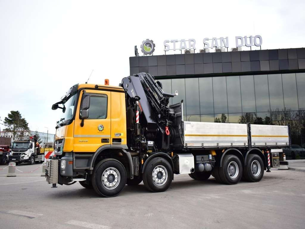 Mercedes-Benz ACTROS 3546 8x4 HIAB 622 Fly Jib Winch - משאית מנוף: תמונה 5 Mercedes-Benz ACTROS 3546 8x4 HIAB 622 Fly Jib Winch - משאית מנוף: תמונה 5